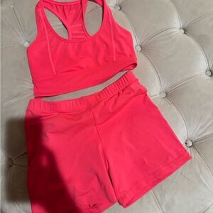 SASki Vivid Pink Activewear Ensemble